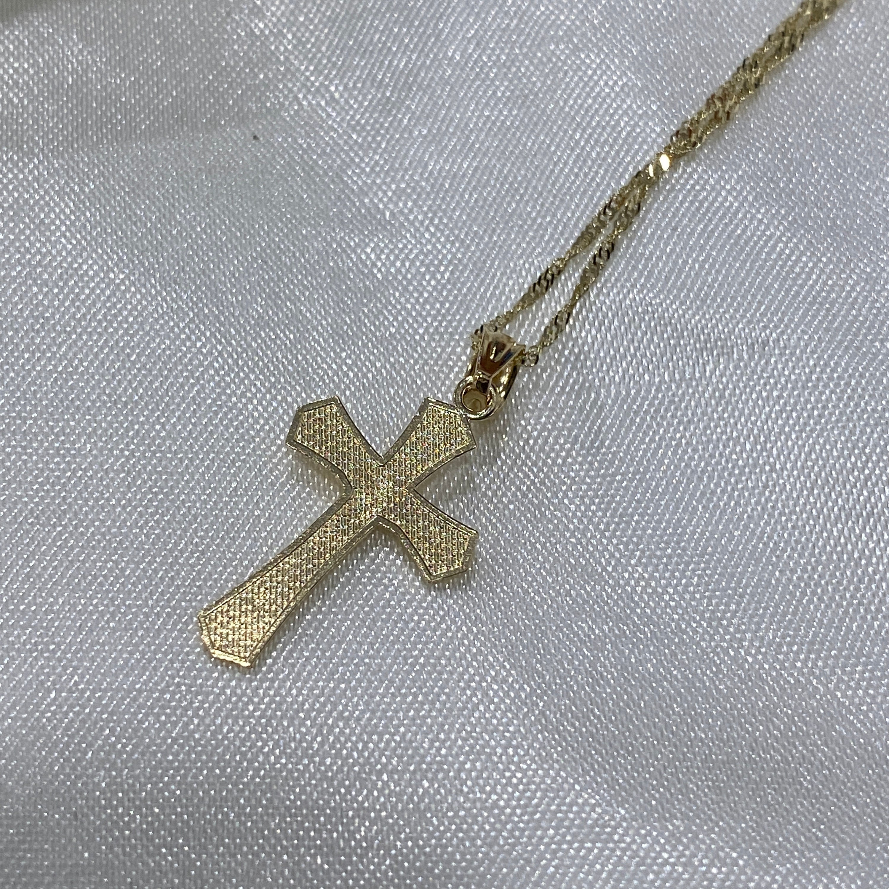Heiliges CHRISTLICHES KREUZ Anhänger Halskette Charm Unisex Kette