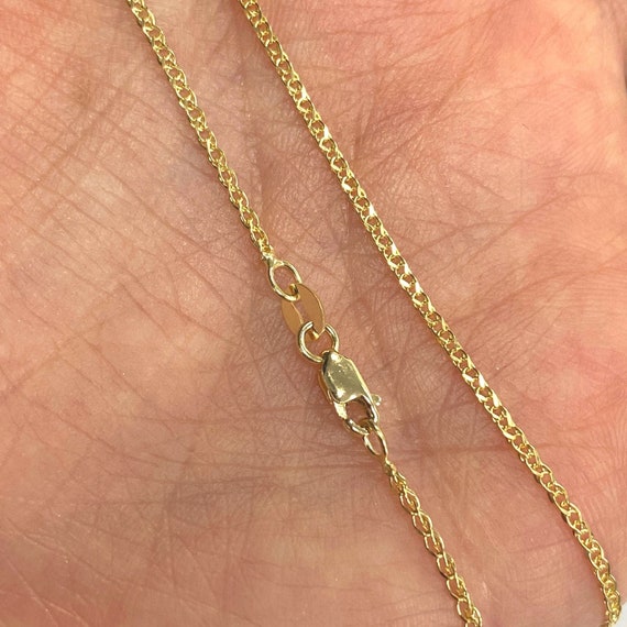 14k gold spiga chain deals