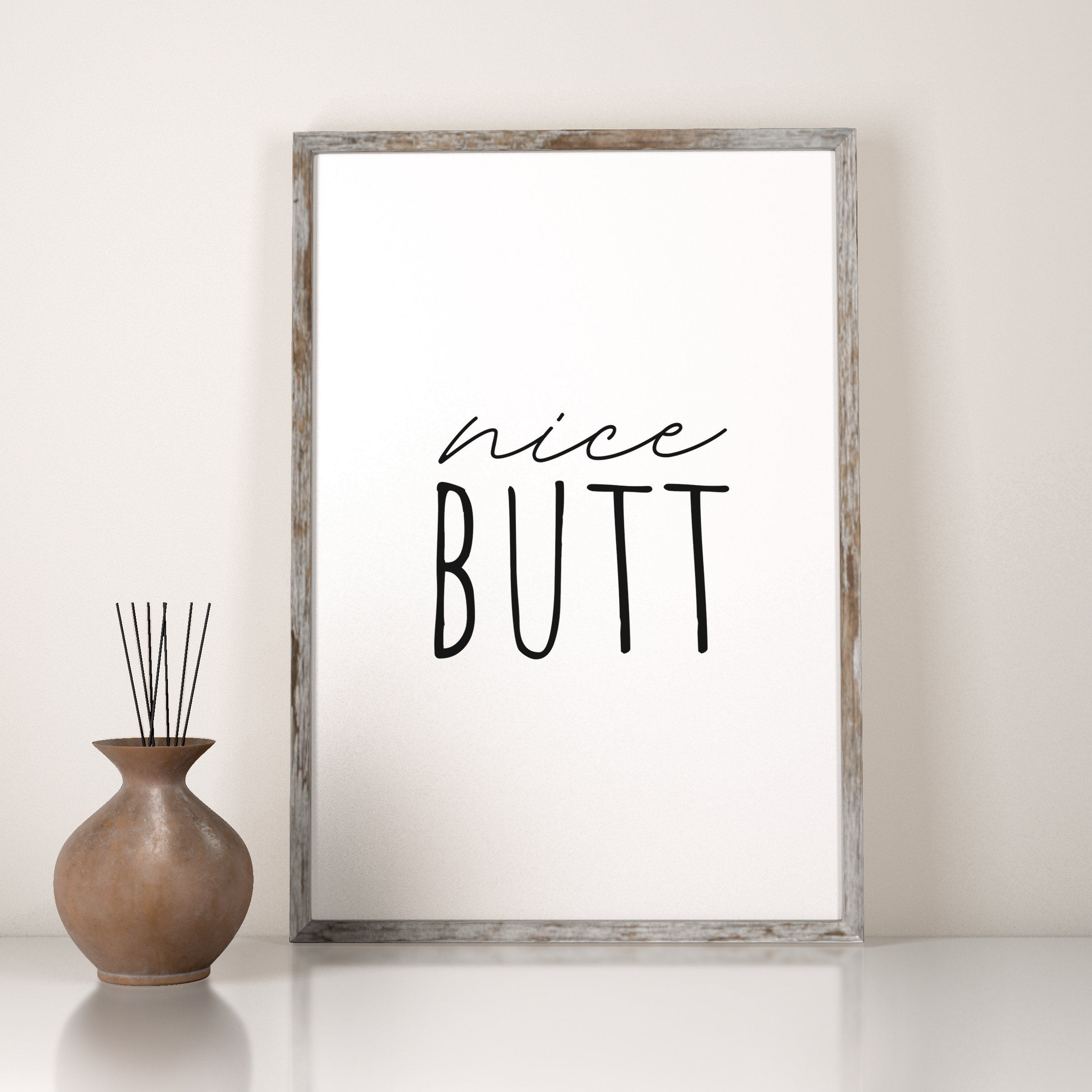 Nice Butt Printable Wall Art Digital Download Funny Etsy UK Nice Butt Printable Wall Art Digital Download Funny Etsy UK