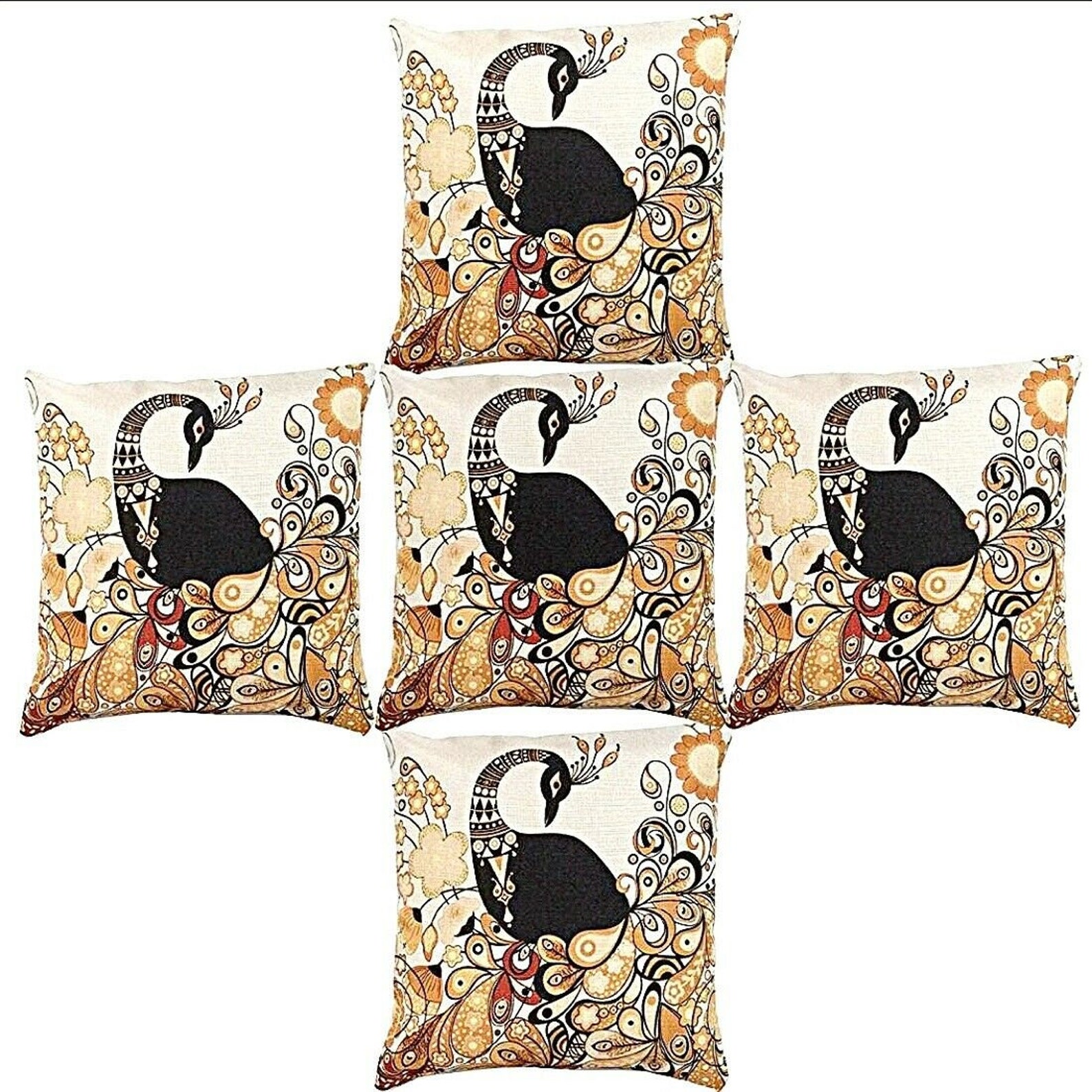 Designer Cushion Covers 1616 5 Pack Etsy