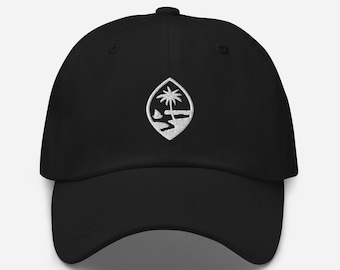 Guam Hat - Guam Seal Hat - Guam Souvenir Hats - Guam Gifts - Guam Dad Hat - Guam Clothing - Guam Souvenirs - Guam Minimalist Hat