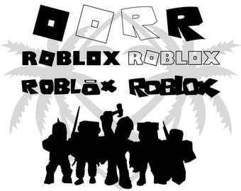 Roblox Logo Svg Etsy - roblox character vector