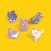 Magic cat magic power Enamel Pin set pins label pin hard enamel pin cute enamel pin Birthday gift  badge for jeans 