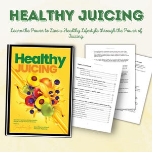 Healthy Juicing -Par Charm Amour Vega | Découvrez l&#39;importance d&#39;avoir un mode de vie sain grâce au pouvoir de l&#39;extraction de jus