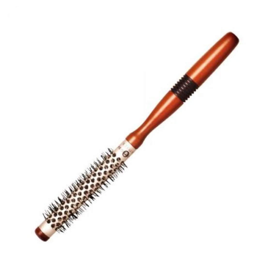 Round Hair Brush Ceramic Wooden Handle Head Jog Hair Tools Eco Etsy