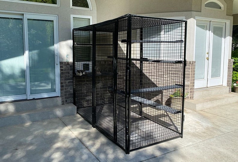 Catio Heavy Duty 48 X 96 X 84 Indoor & Outdoor Cat Enclosure, Pet