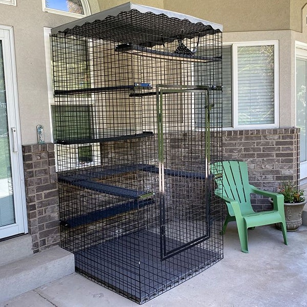 Cat. Outdoor Enclosure, Window Etsy