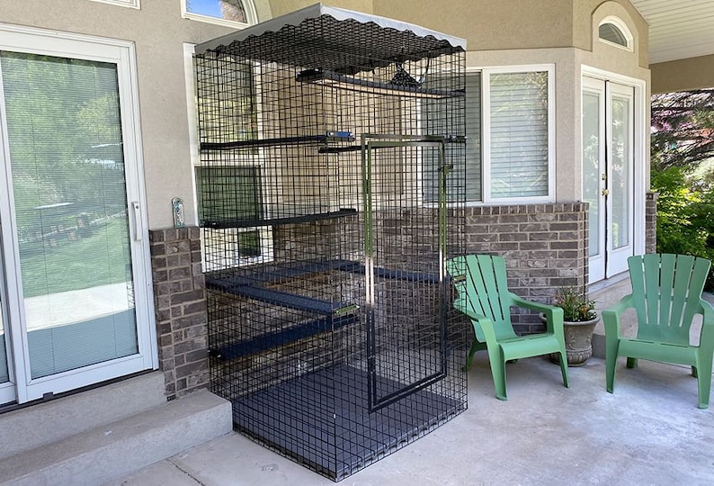 Catio 48 X 48 X 96 Indoor & Outdoor Cat Enclosure, Pet Enclosure, Cat