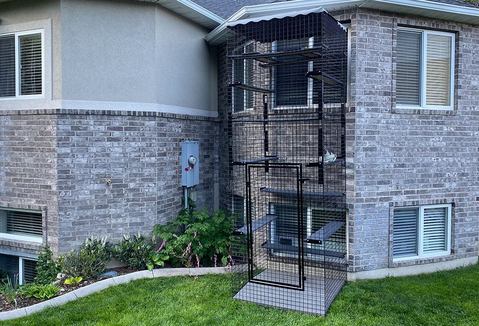 Catio 48 X 48 X 144 Indoor & Outdoor Cat Etsy Australia