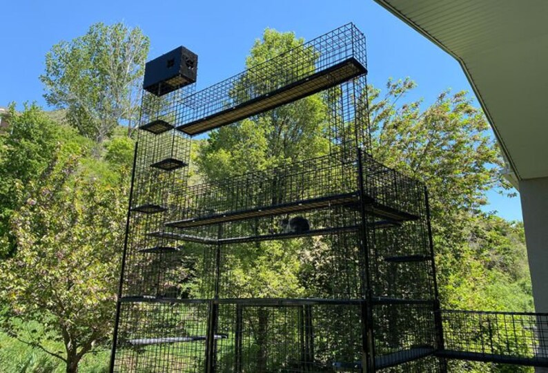 11piece Backyard Jungle Catio Indoor & Outdoor Cat Enclosure, Pet