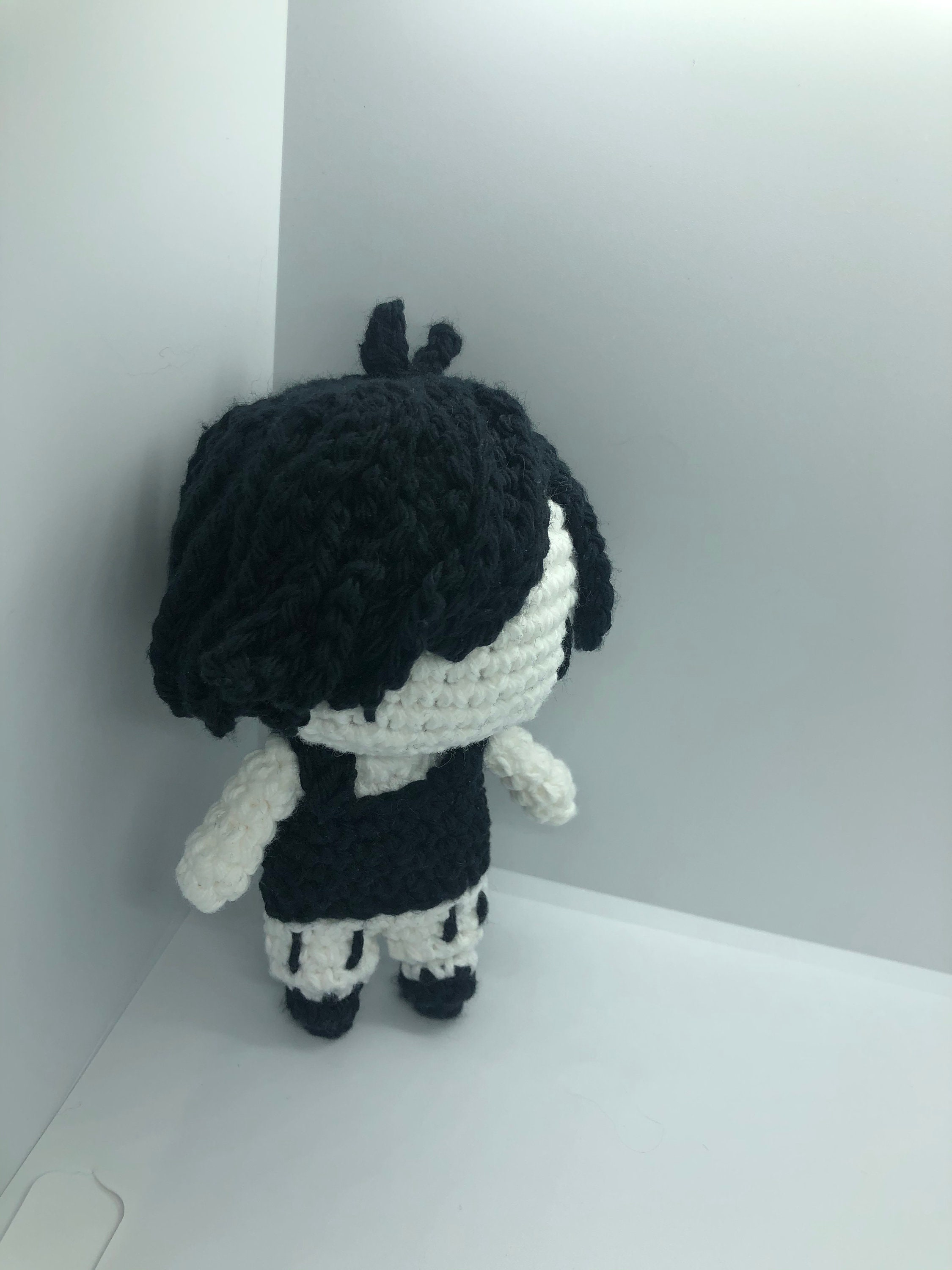 Omori and Basil Dream Form Amigurumi Plush Keychain Inspired 