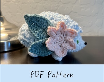 Shaymin the Flower Hedgehog Crochet Pattern | Shaymin Amigurumi | hedgehog crochet pattern