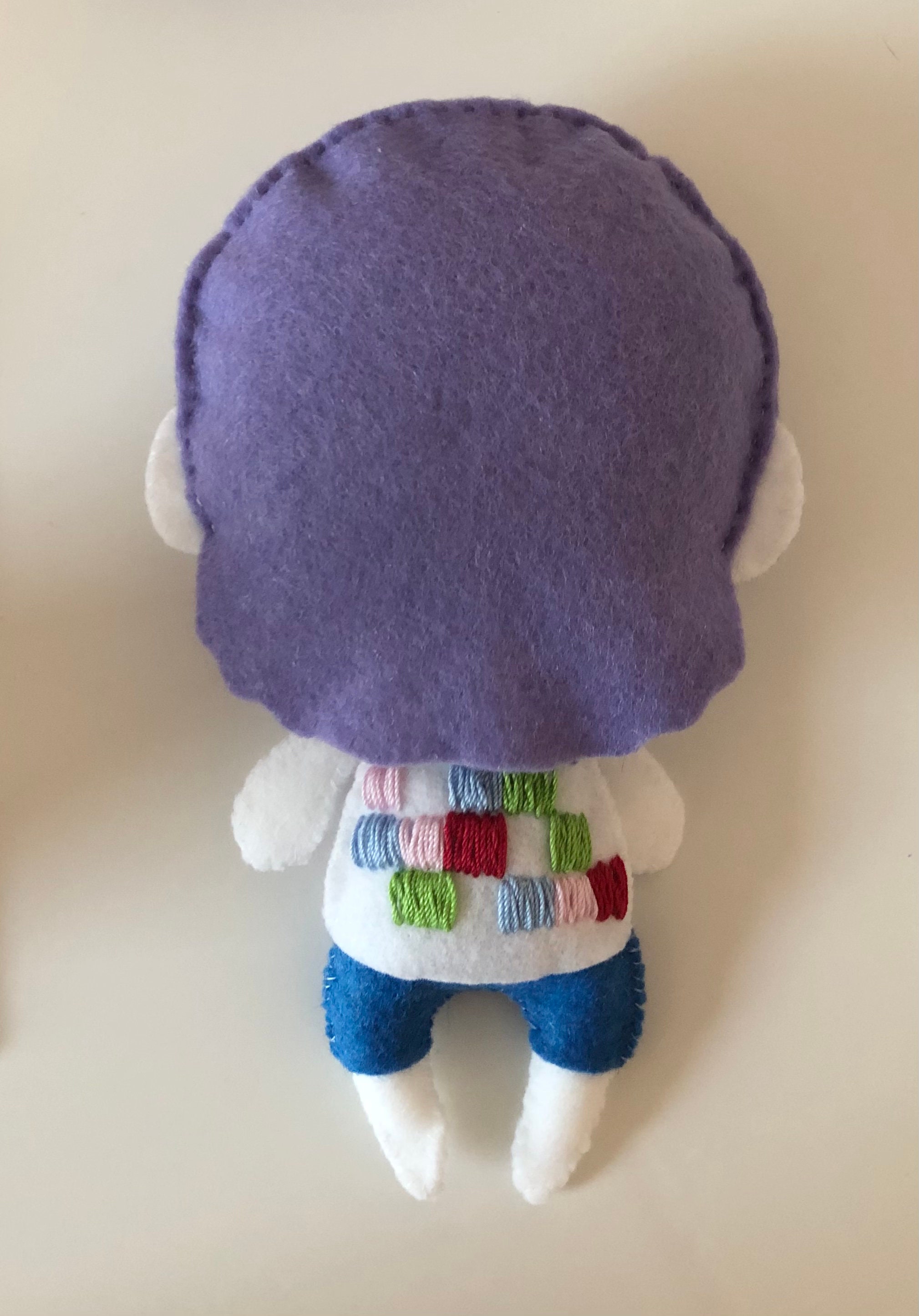 Omori Fanart Plushies Felt Pattern Omori Plush Omori Kel Omori