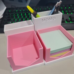 Schreibtisch Organizer mit entnehmbarer Box. Größerer Stifthalter für 2-3 Personalisierungslinien Bild 8