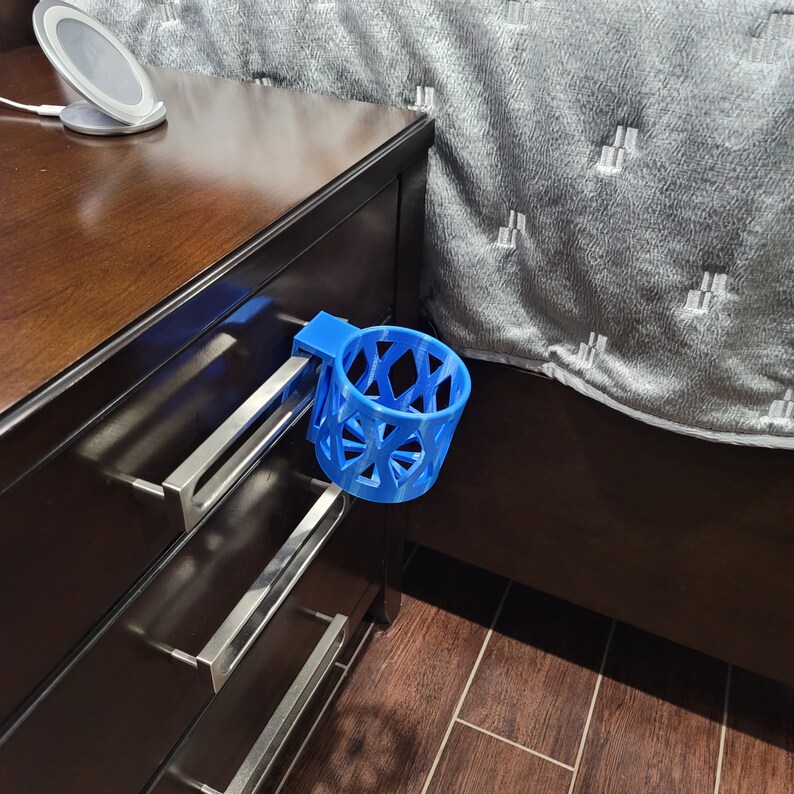 3D Printed Cup Holder Bunk Bed Dorm Patio Hanging Cup Etsy