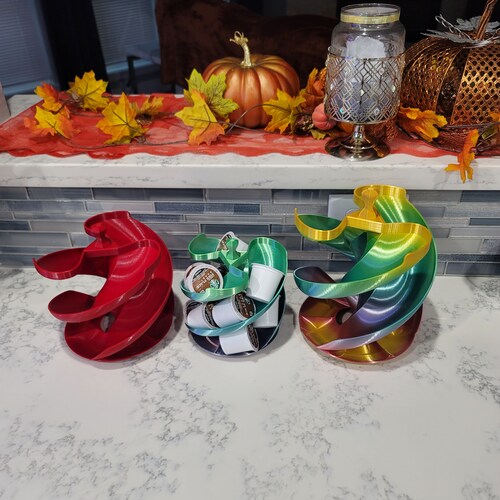 Egg Fruit or K-cup Spiral Tower Durable 