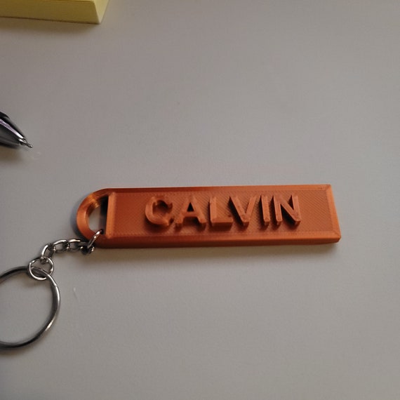 Personalized Keychain with Tundra 4x4 on reverse side. 3D Printed, Stylish and Durable.