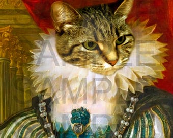 Personalized Custom Pet Portraits DIGITAL DOWNLOAD