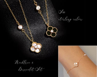 #11663 Clover Necklace and Earring Set #11663 Clover Necklace and Earring Set