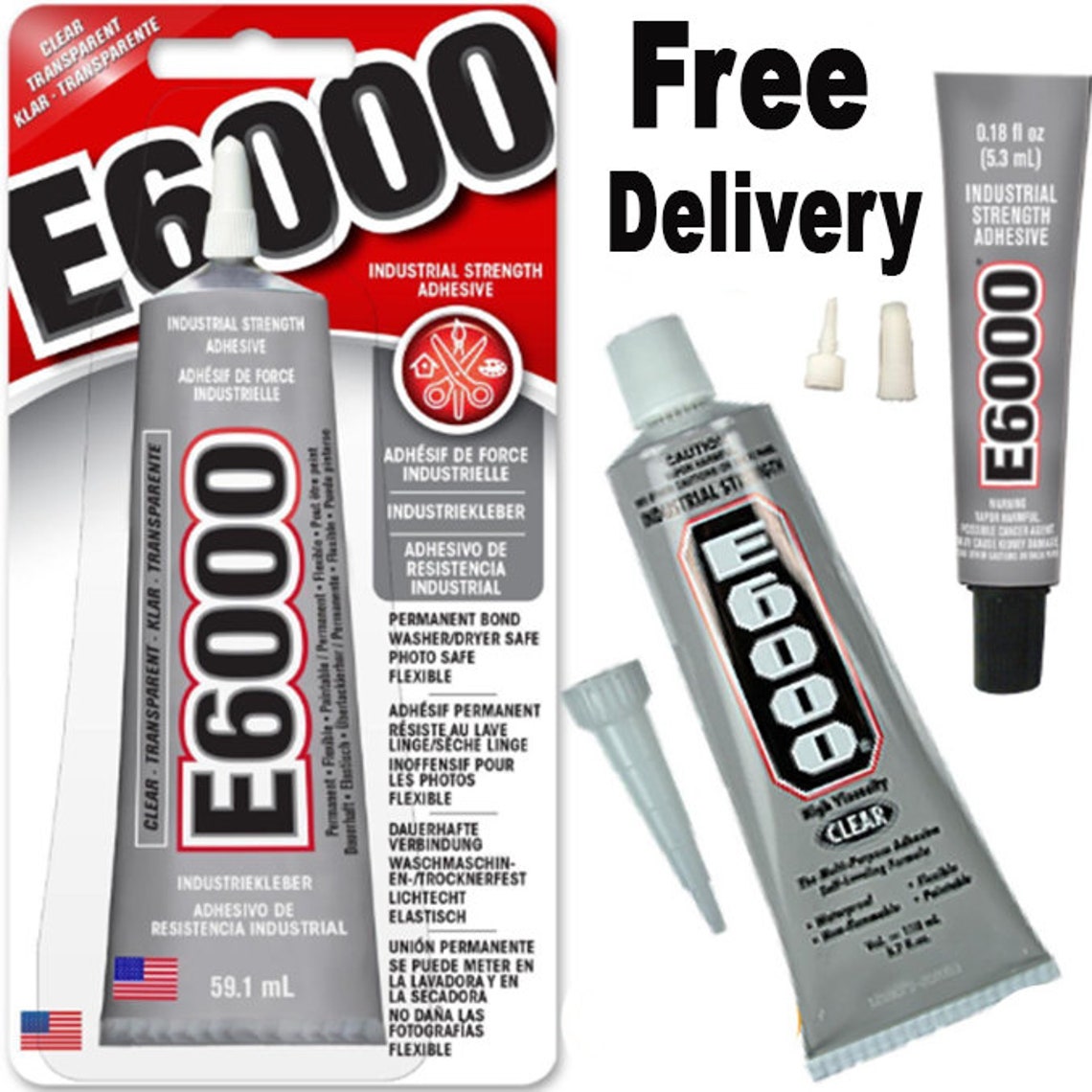 Original E6000 110ml Glue MultiPurpose Industrial Etsy