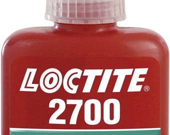 Loctite 2700 10ml 50ml 高強度ねじゆるみ止め剤、ボルト・ナット用シーラー
