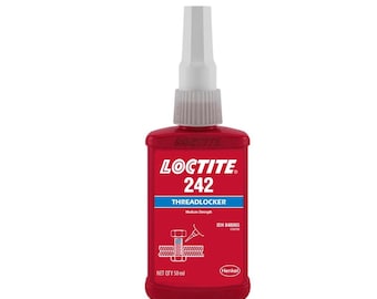 Loctite 242 10ml 50ml 250ml medium strength, medium viscosity, methacrylate-based threadlocking adhesive offering general purpose quality