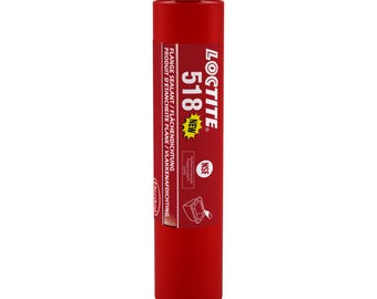 LOCTITE 518 50ml 300ml general purpose, primerless, semi-flexible, form-in-place anaerobic flange sealant. It cures even in the presence