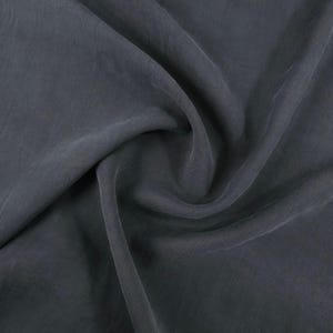 Black Sandwashed Cupro Modal