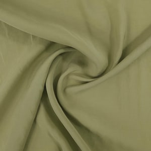 Muted Lime Cupro Modal