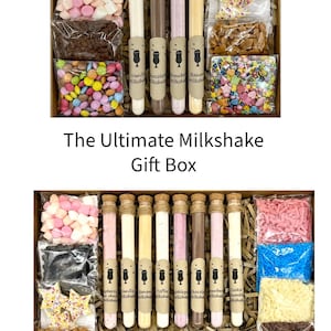 Luxury MILKSHAKES Gift, Birthday, Unicorn, Chocolate Hamper, Children, Teens Gift, Ready for Christmas. Stocking Filler, Birthday Gift image 4