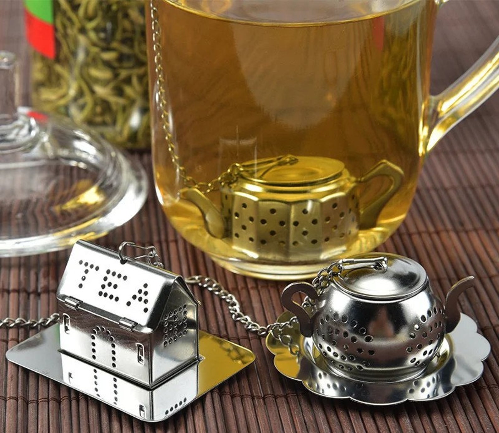 Luxury Loose Herbal Tea Gift Box, 6 Types Luxury Tea, Diffusers, Honey ...