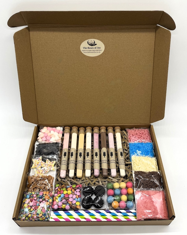 Milkshake Picturebox The Ultimate ORIGINAL Luxury Milkshake Gift Box, 8 Milkshakes to Create ...