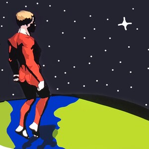 Carte postale du Petit Prince
