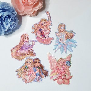Doll Princess and Fairy Movie Stickers