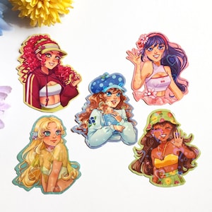 Fruit Girls Holo Stickers (Vol. 2)