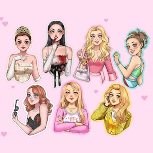 Chick Flick Stickers