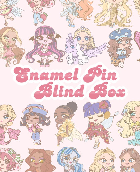 Enamel Pin Blind Bag