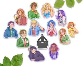 Stardew Valley Glitter Stickers | Bachelors and Bachelorettes