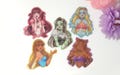 Monster Girls Holographic Stickers product logo