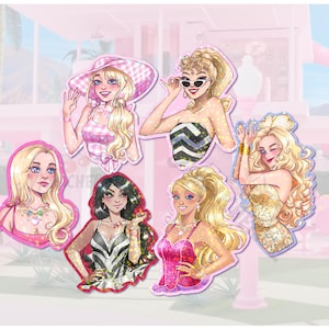 Dream Doll Movie Holographic Stickers