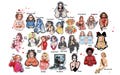 Horror Girls Stickers product logo