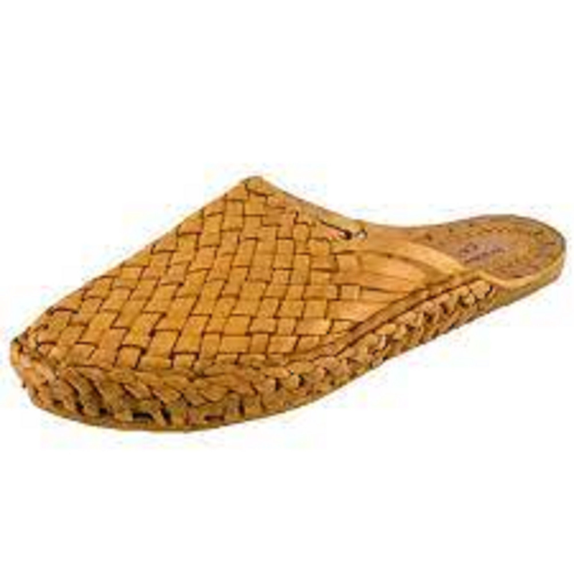 ZJ Mens Leather Woven Mules Criss Cross Leather Mens Shoes Etsy