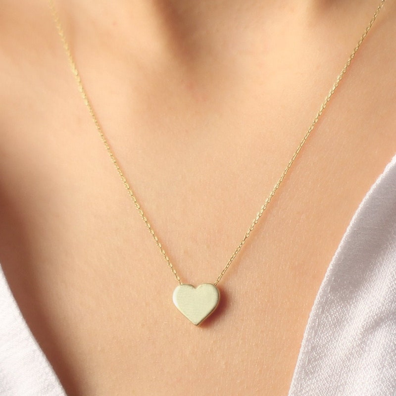 HAPPY HEART GOLD NECKLACE