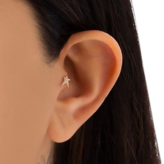 Star rook piercing deals