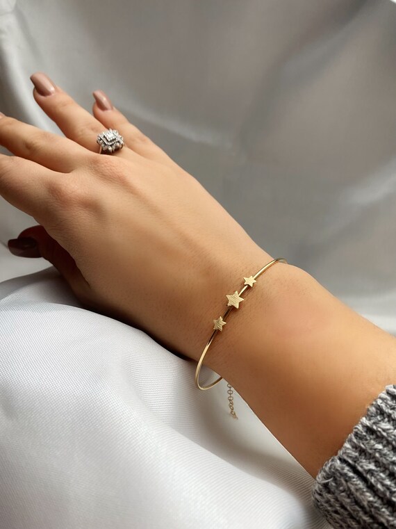 Diamond 14K Yellow Gold Bracelets | Diamond Nexus