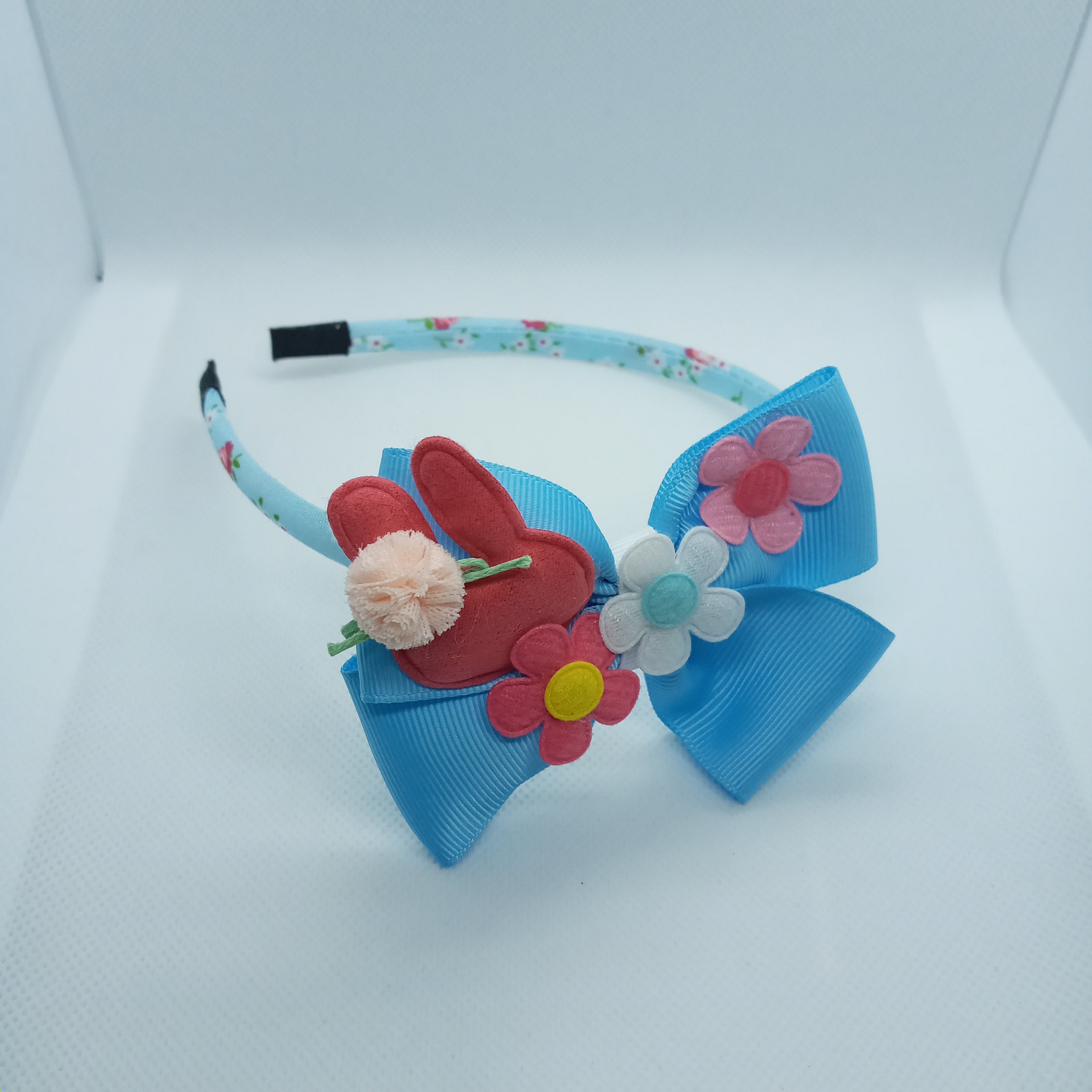 Cute headbands for girls decorated with cute bunnies Etsy