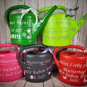 Gießkanne mit Spruch, personalisiert Etsy.de