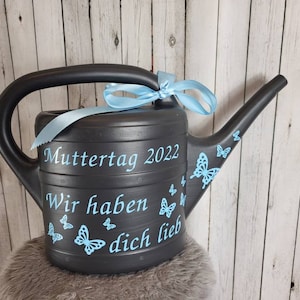 Gießkanne mit Spruch, personalisiert Etsy.de