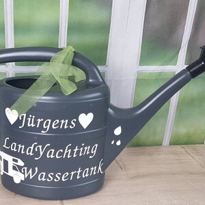 Gießkanne mit Spruch, personalisiert Etsy.de