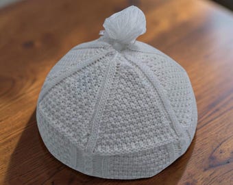 Original Breslev 25cm Cotton Kippah | Handmade Jewish Yarmulke